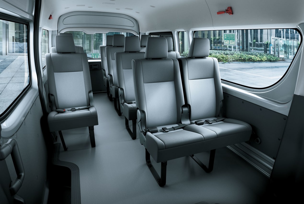 Spacious reclinable seating